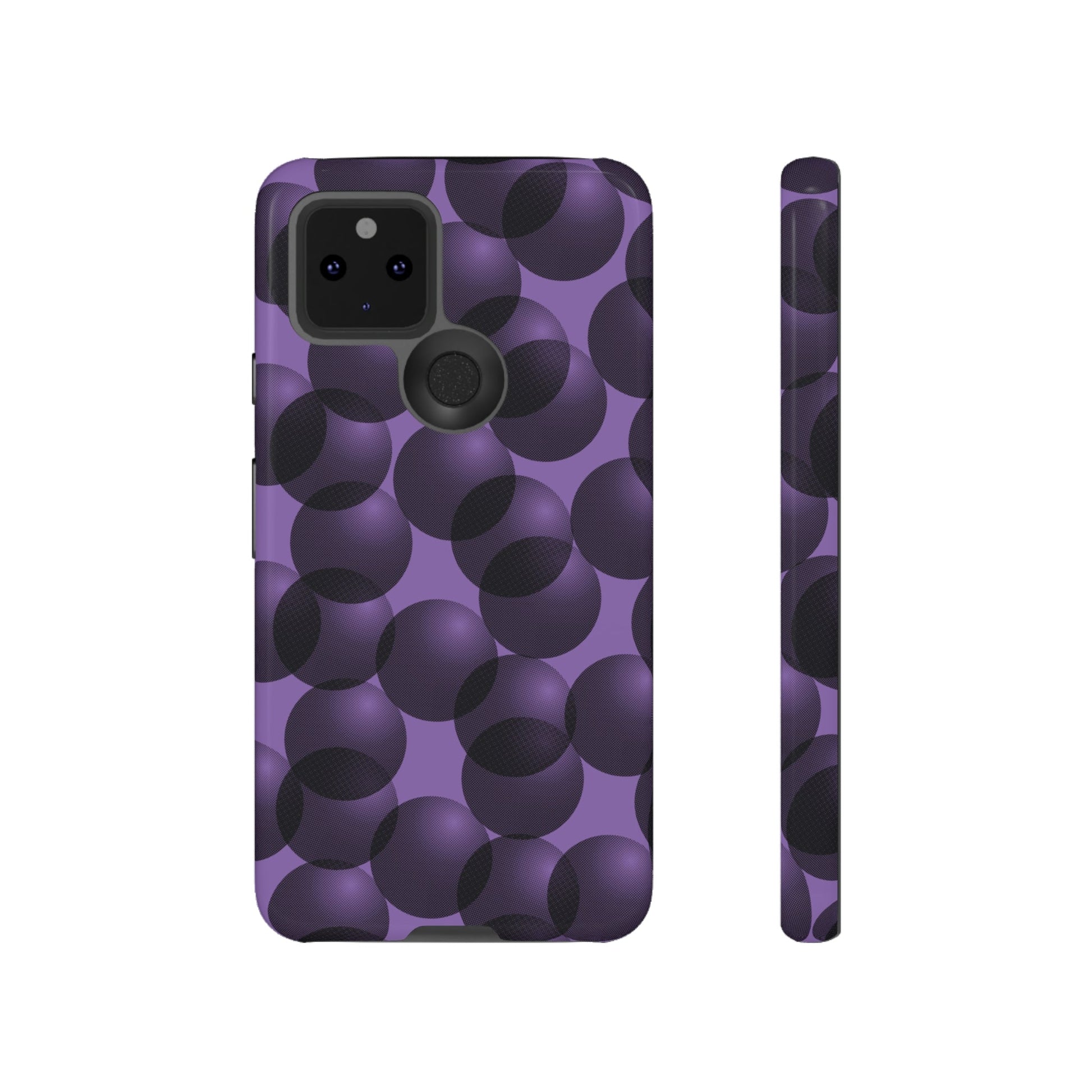 Phone Case-VIOLET SPHERES | Tough-Google Pixel 5 5G-Glossy-PhoneCaseBoss-Phone-Best-Phone-Cases