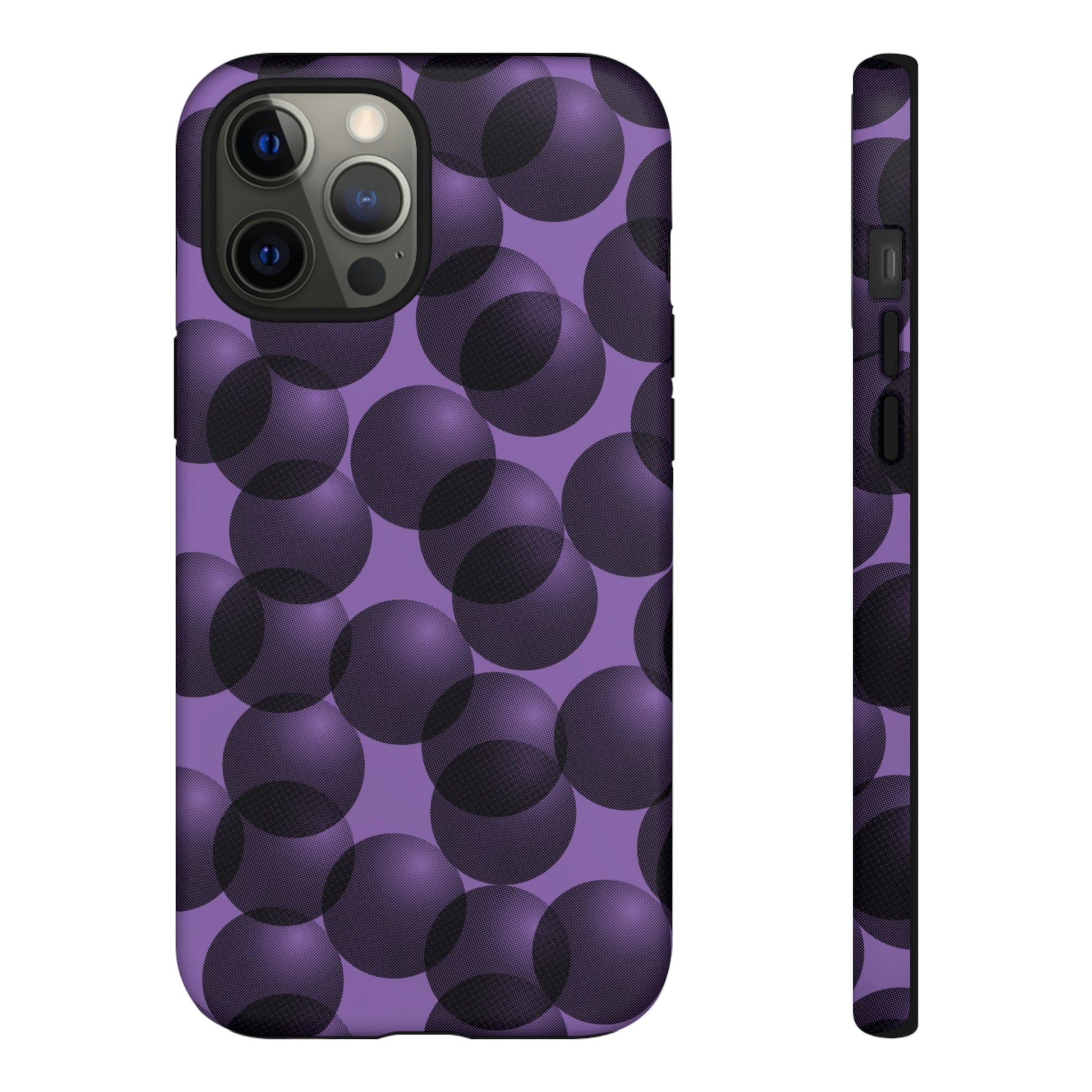 Phone Case-VIOLET SPHERES | Tough-iPhone 12 Pro Max-Matte-PhoneCaseBoss-Phone-Best-Phone-Cases