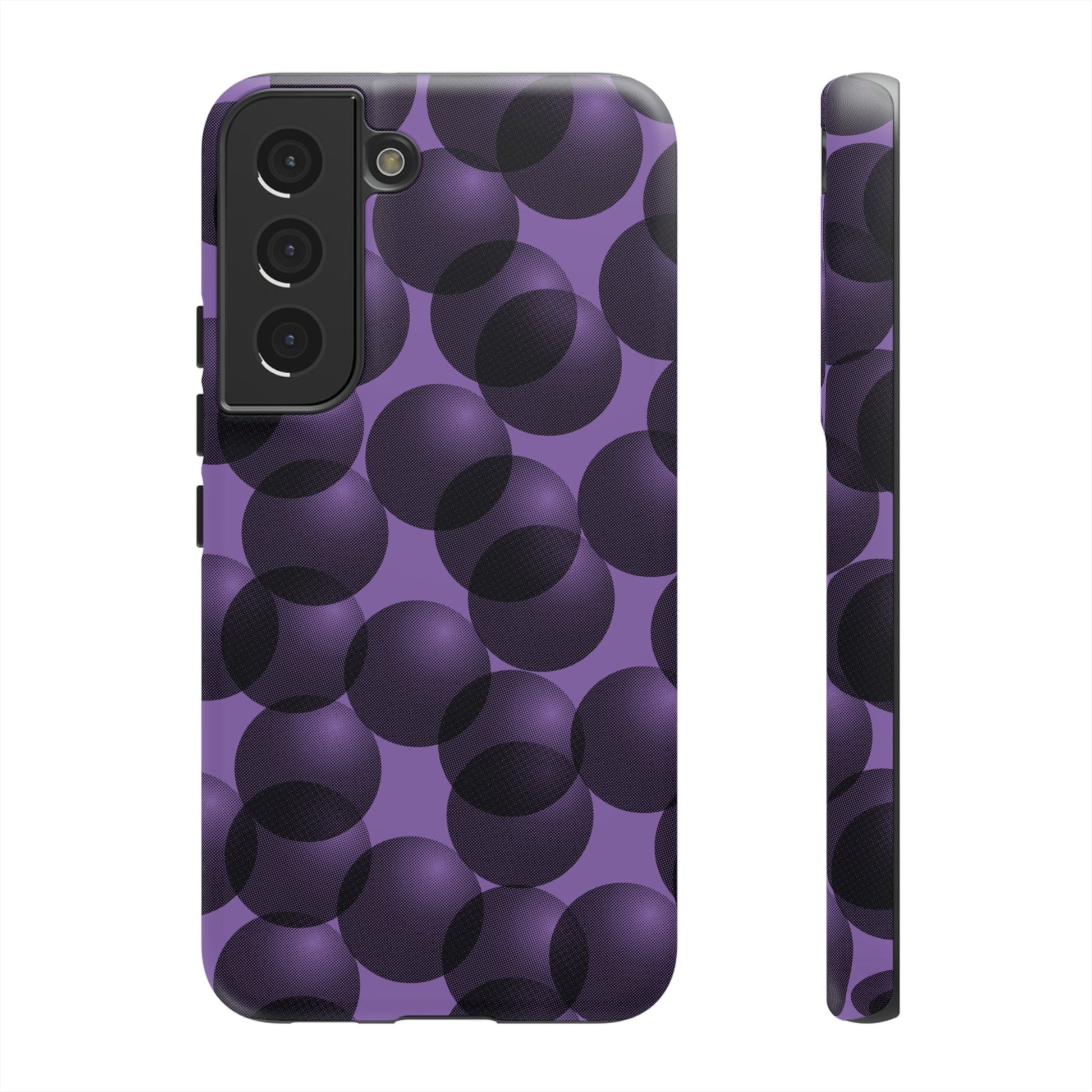 Phone Case-VIOLET SPHERES | Tough-Samsung Galaxy S22-Matte-PhoneCaseBoss-Phone-Best-Phone-Cases