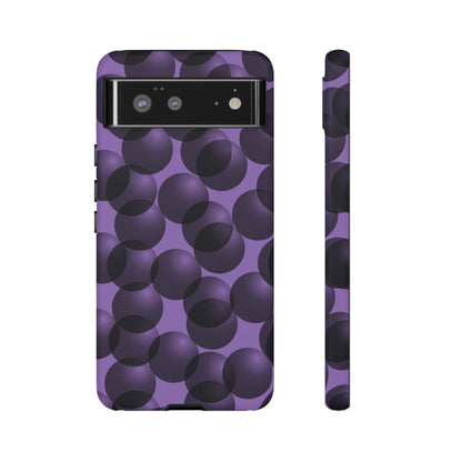 Phone Case-VIOLET SPHERES | Tough-Google Pixel 6-Matte-PhoneCaseBoss-Phone-Best-Phone-Cases