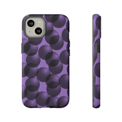 Phone Case-VIOLET SPHERES | Tough-iPhone 14-Matte-PhoneCaseBoss-Phone-Best-Phone-Cases