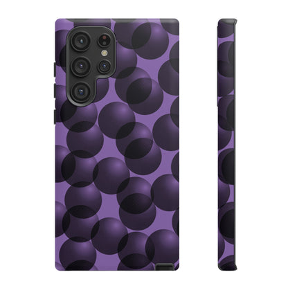 Phone Case-VIOLET SPHERES | Tough-Samsung Galaxy S22 Ultra-Matte-PhoneCaseBoss-Phone-Best-Phone-Cases