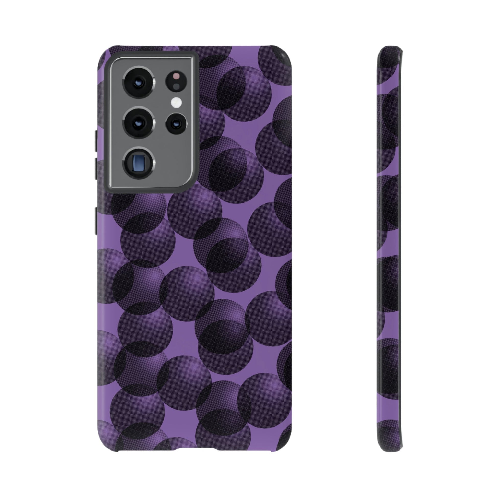 Phone Case-VIOLET SPHERES | Tough-Samsung Galaxy S21 Ultra-Glossy-PhoneCaseBoss-Phone-Best-Phone-Cases