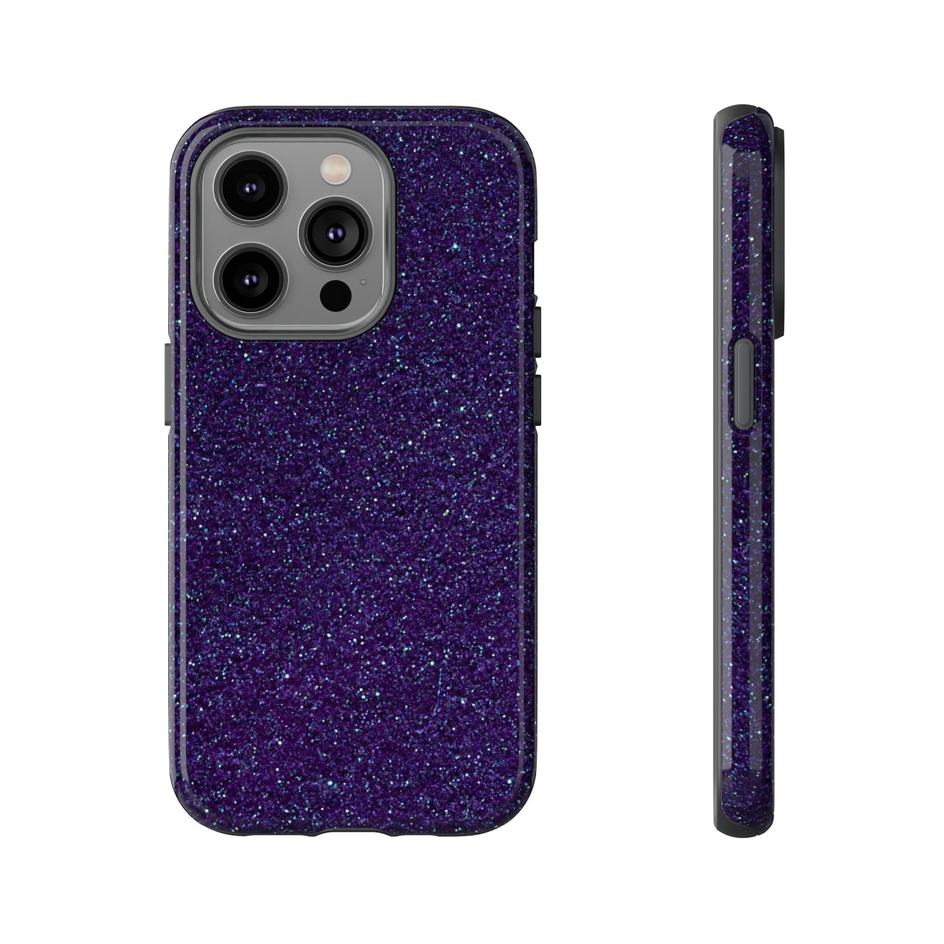 Phone Case-VIOLET STARS | Tough-iPhone 14 Pro-Glossy-PhoneCaseBoss-Phone-Best-Phone-Cases