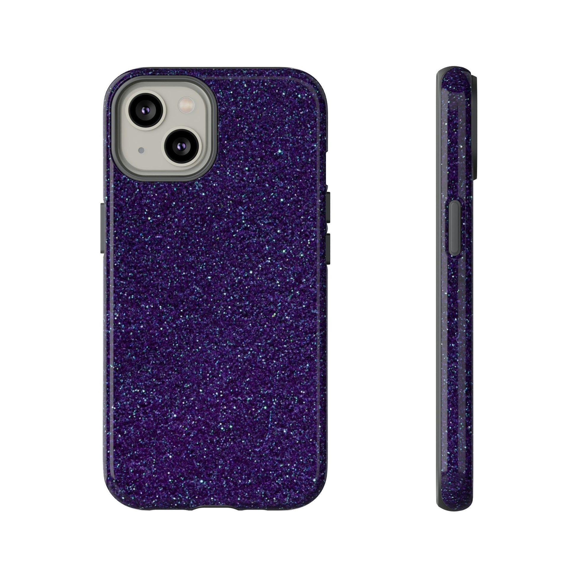 Phone Case-VIOLET STARS | Tough-iPhone 14-Glossy-PhoneCaseBoss-Phone-Best-Phone-Cases