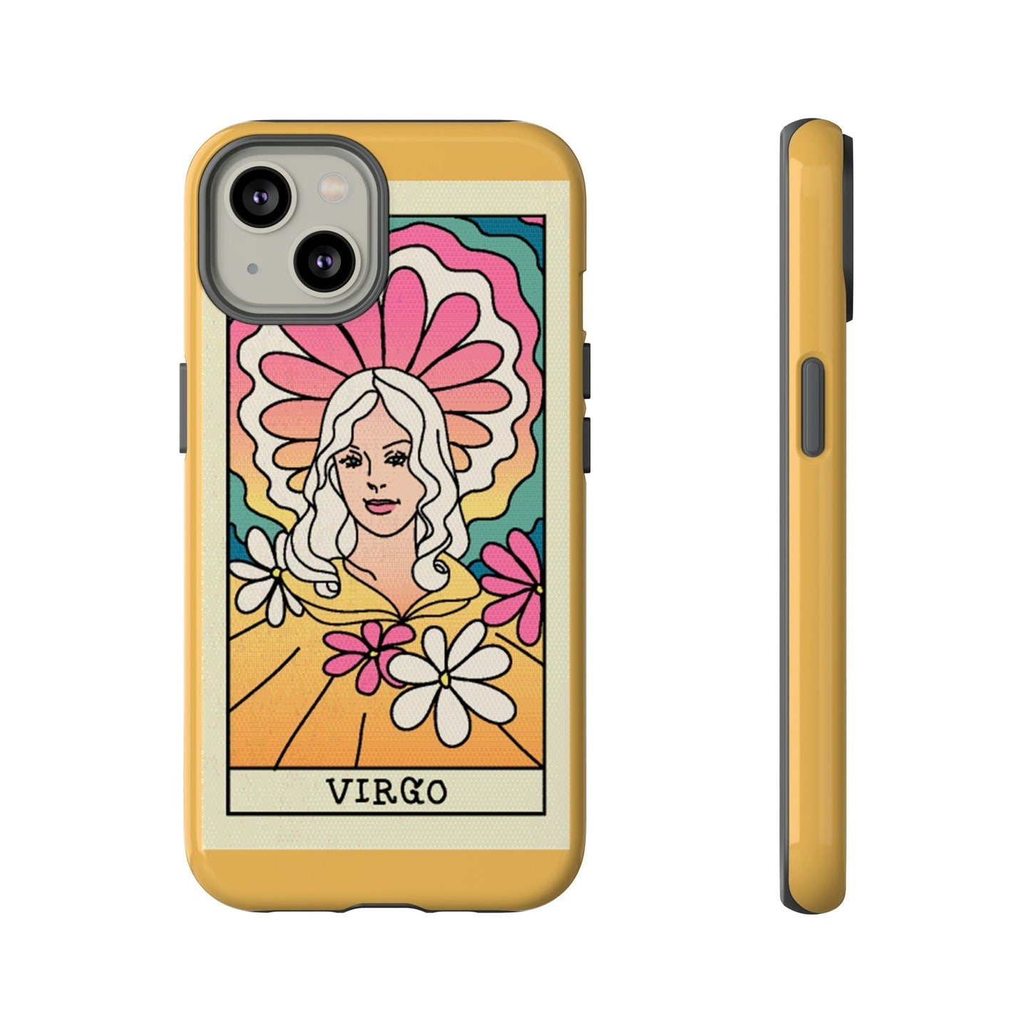 Phone Case-VIRGO | Tough-iPhone 14-Glossy-PhoneCaseBoss-Phone-Best-Phone-Cases