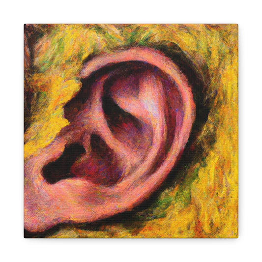 Van Gogh's Ear - Canvas Gallery Wraps-Canvas-Printify-10″ x 10″-1.25"-Art & Wall Decor, Canvas, Fall Picks, Hanging Hardware, Home & Living, Indoor, Top Spring Products, Valentine's Day promotion-PhoneCaseBoss.com