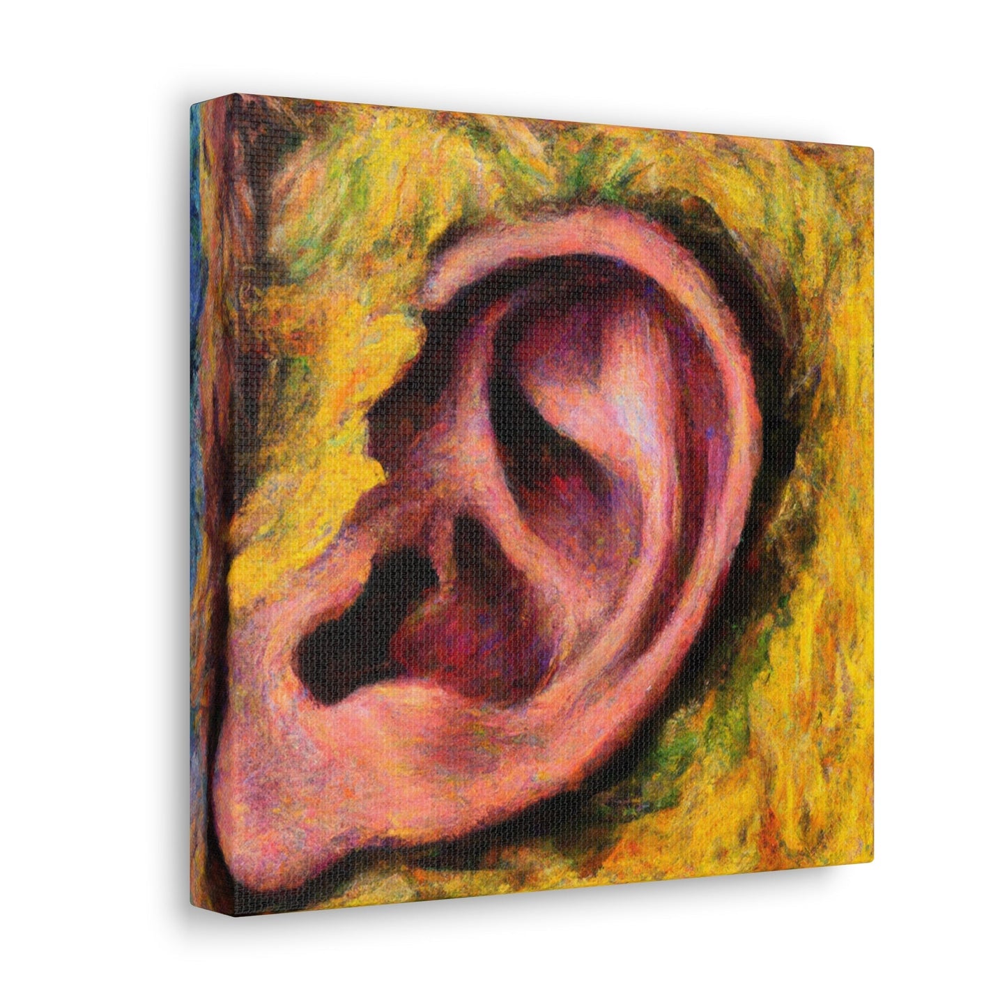 Van Gogh's Ear - Canvas Gallery Wraps-Canvas-Printify-Art & Wall Decor, Canvas, Fall Picks, Hanging Hardware, Home & Living, Indoor, Top Spring Products, Valentine's Day promotion-PhoneCaseBoss.com