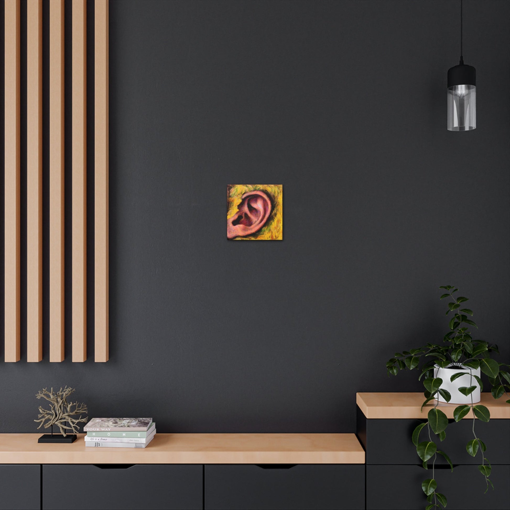 Van Gogh's Ear - Canvas Gallery Wraps-Canvas-Printify-Art & Wall Decor, Canvas, Fall Picks, Hanging Hardware, Home & Living, Indoor, Top Spring Products, Valentine's Day promotion-PhoneCaseBoss.com
