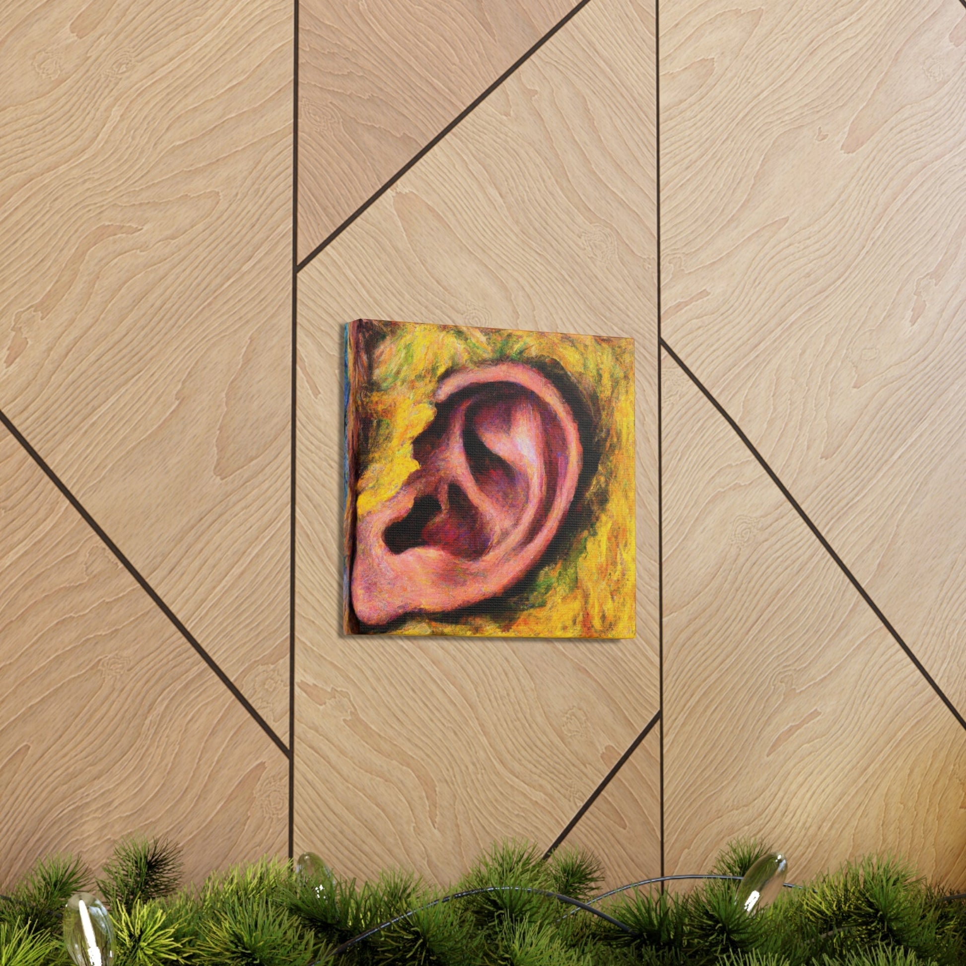 Van Gogh's Ear - Canvas Gallery Wraps-Canvas-Printify-Art & Wall Decor, Canvas, Fall Picks, Hanging Hardware, Home & Living, Indoor, Top Spring Products, Valentine's Day promotion-PhoneCaseBoss.com