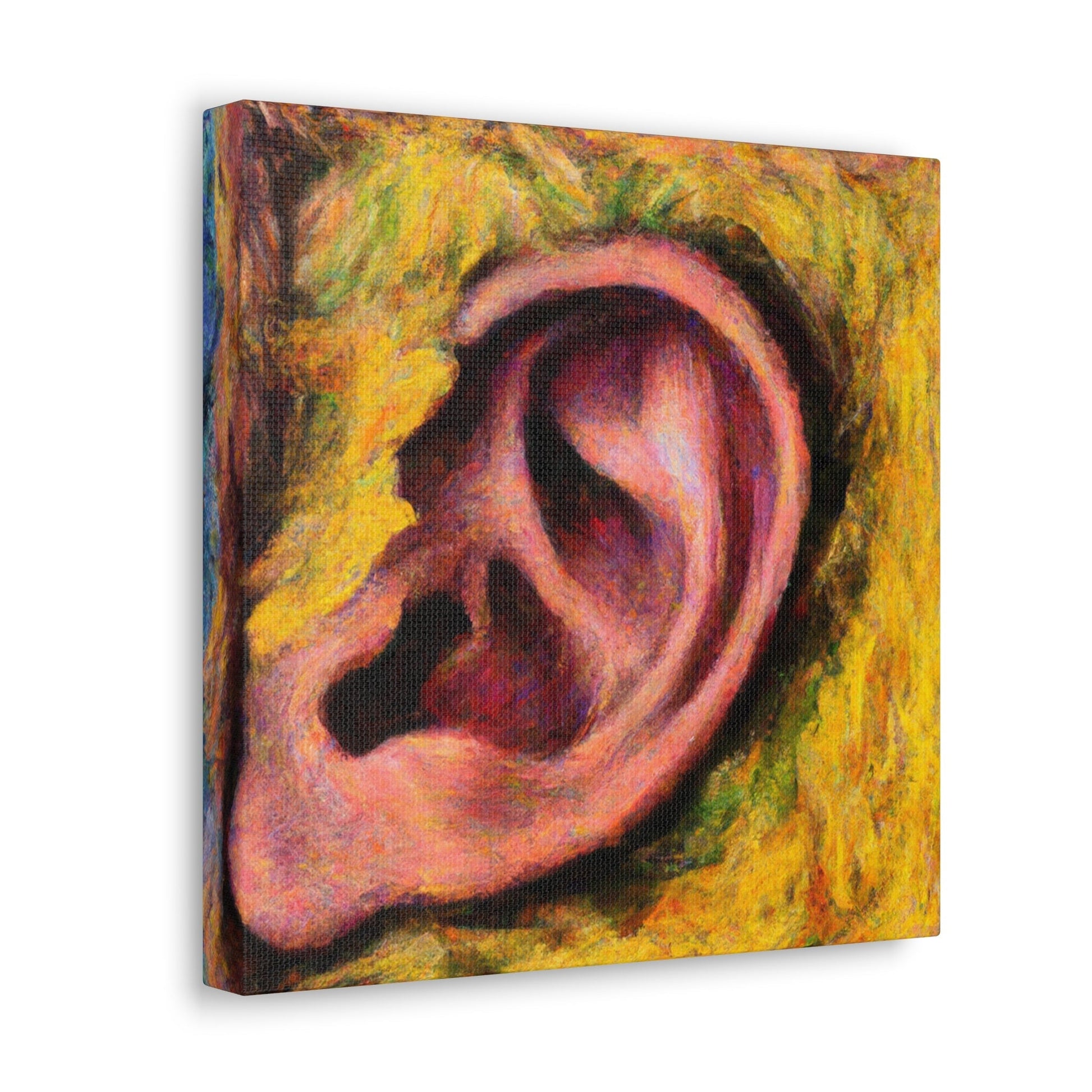 Van Gogh's Ear - Canvas Gallery Wraps-Canvas-Printify-Art & Wall Decor, Canvas, Fall Picks, Hanging Hardware, Home & Living, Indoor, Top Spring Products, Valentine's Day promotion-PhoneCaseBoss.com
