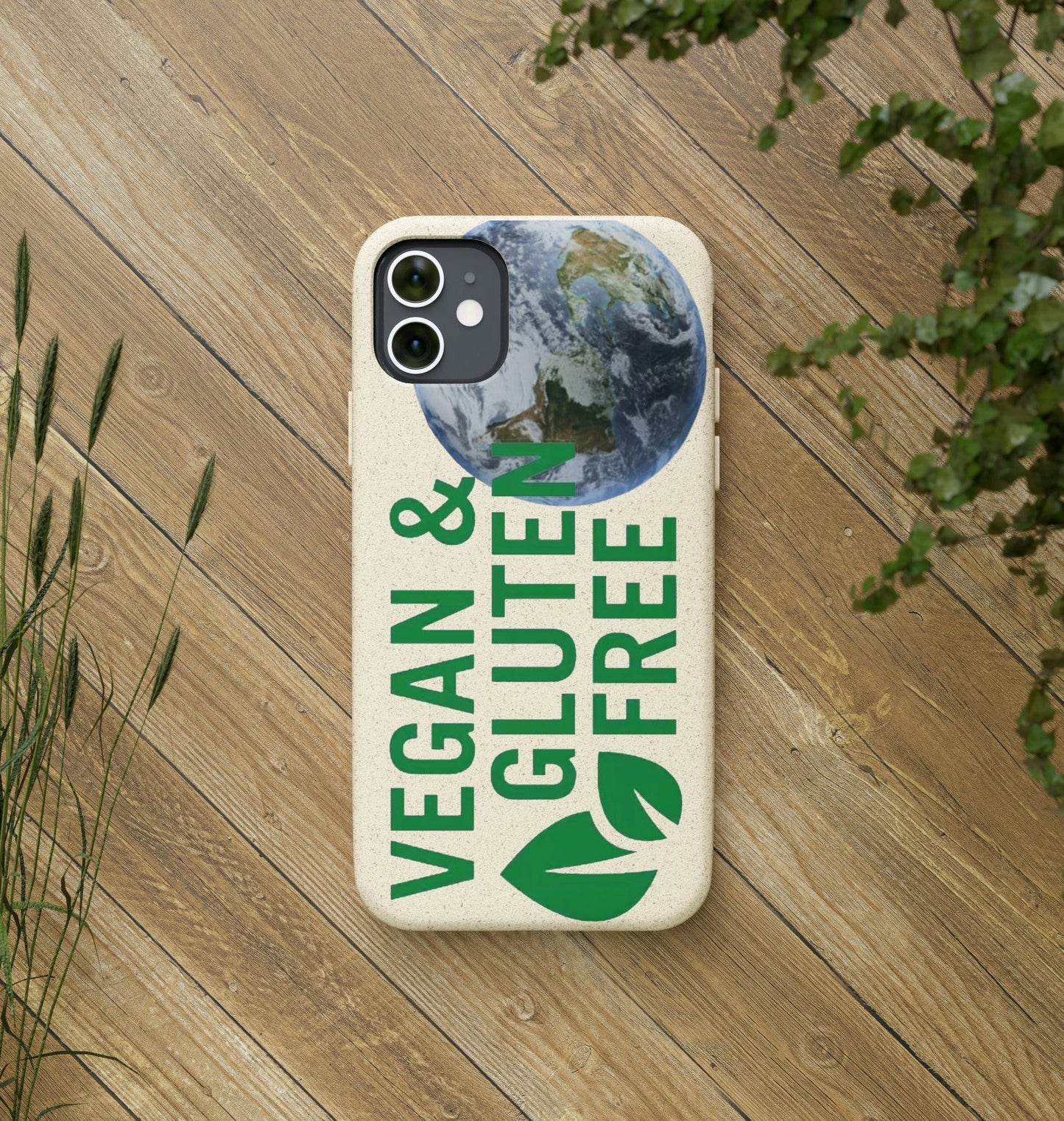 Vegas & Gluten Free - Biodegradable Case-Biodegradeable iPhone Case Earth Friendly Android Phone Case-Best Phone Case Brands-Best Phone Case Brands-PhoneCaseBoss.com