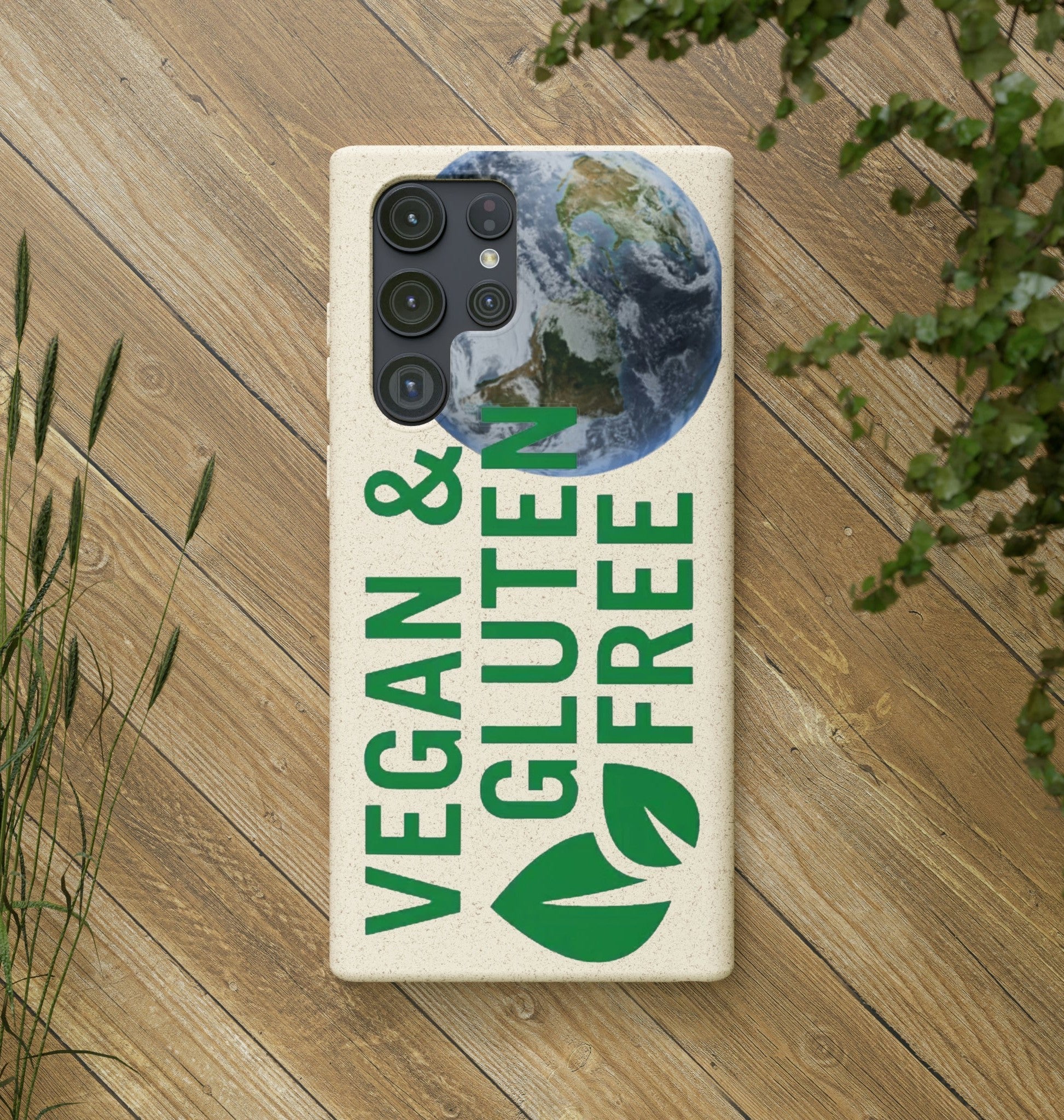 Vegas & Gluten Free - Biodegradable Case-Biodegradeable iPhone Case Earth Friendly Android Phone Case-Best Phone Case Brands-Best Phone Case Brands-PhoneCaseBoss.com