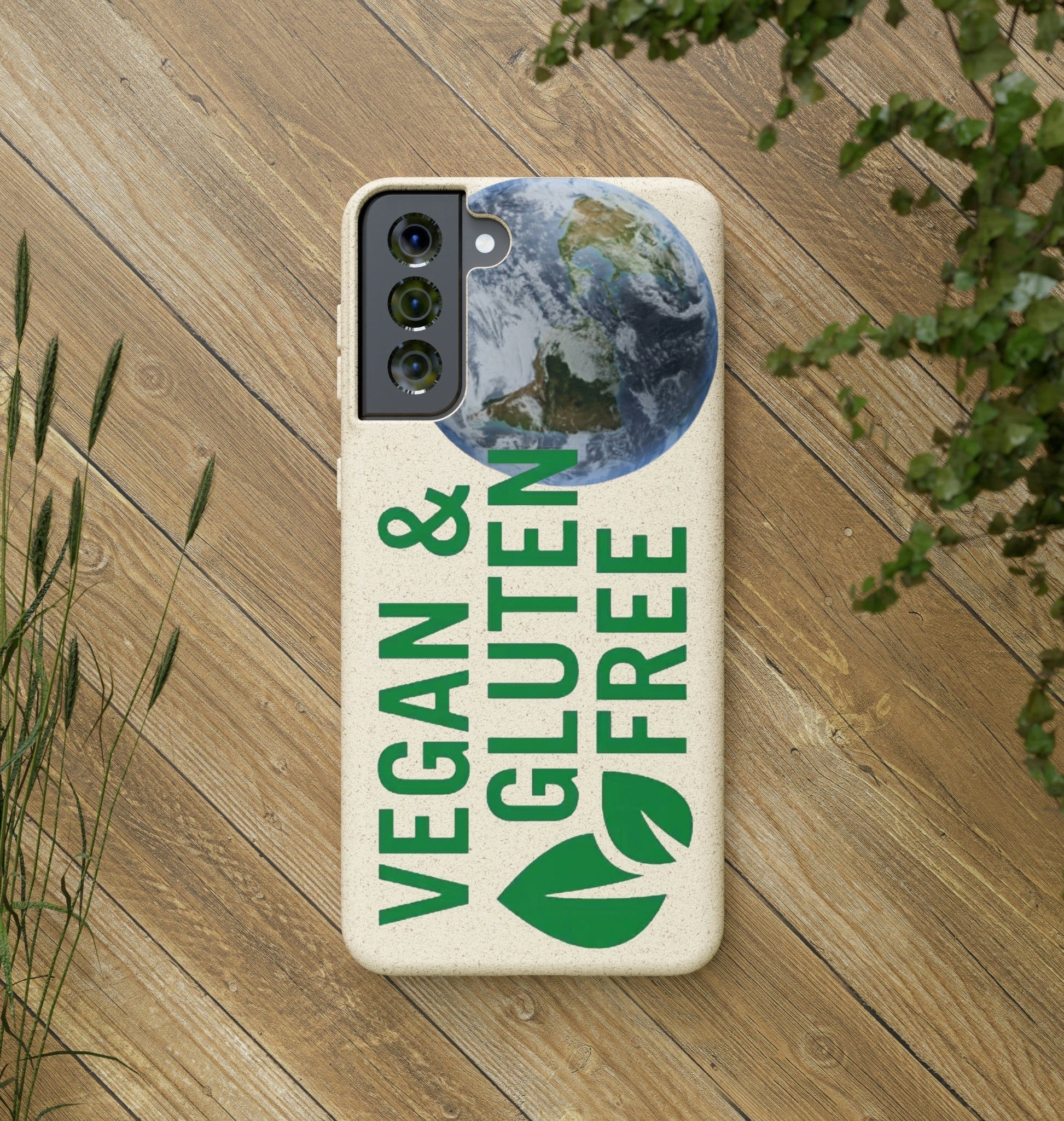 Vegas & Gluten Free - Biodegradable Case-Biodegradeable iPhone Case Earth Friendly Android Phone Case-Best Phone Case Brands-Best Phone Case Brands-PhoneCaseBoss.com