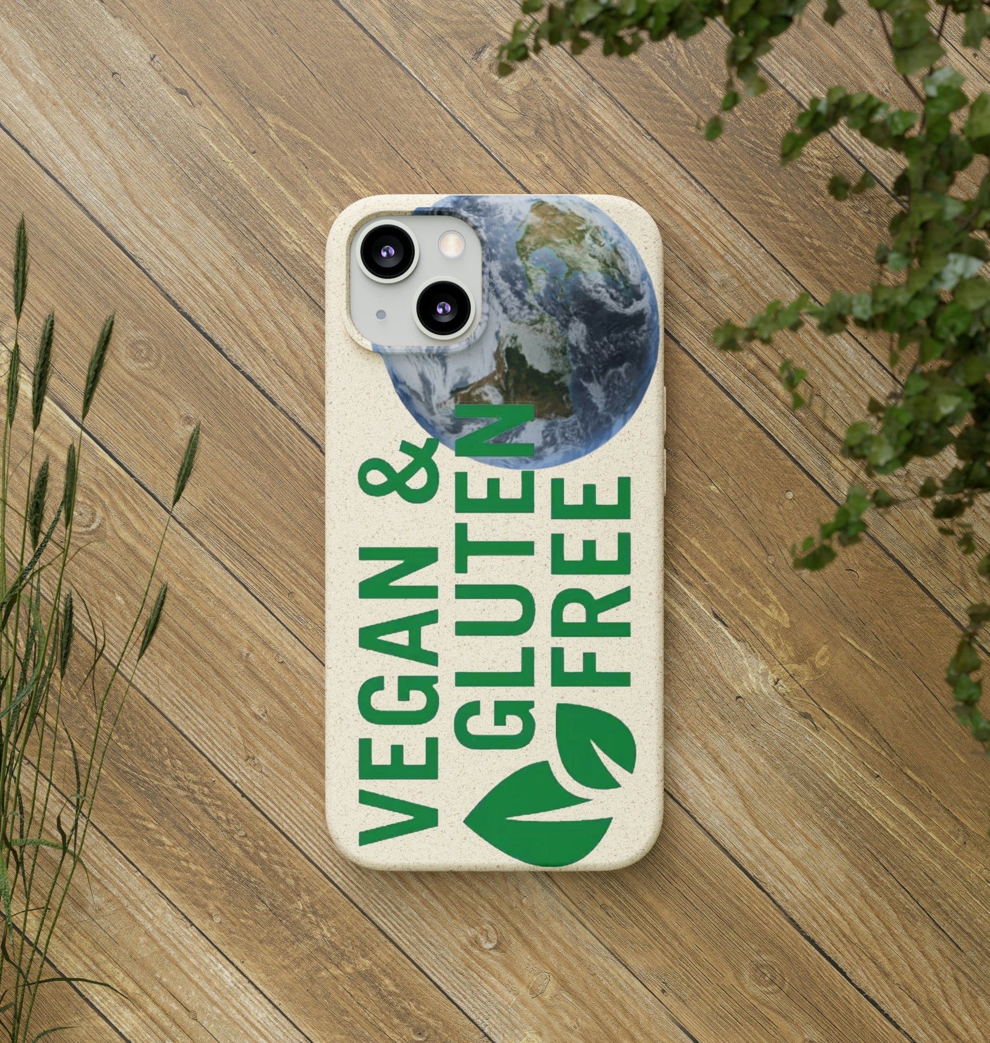 Vegas & Gluten Free - Biodegradable Case-Biodegradeable iPhone Case Earth Friendly Android Phone Case-Best Phone Case Brands-Best Phone Case Brands-PhoneCaseBoss.com