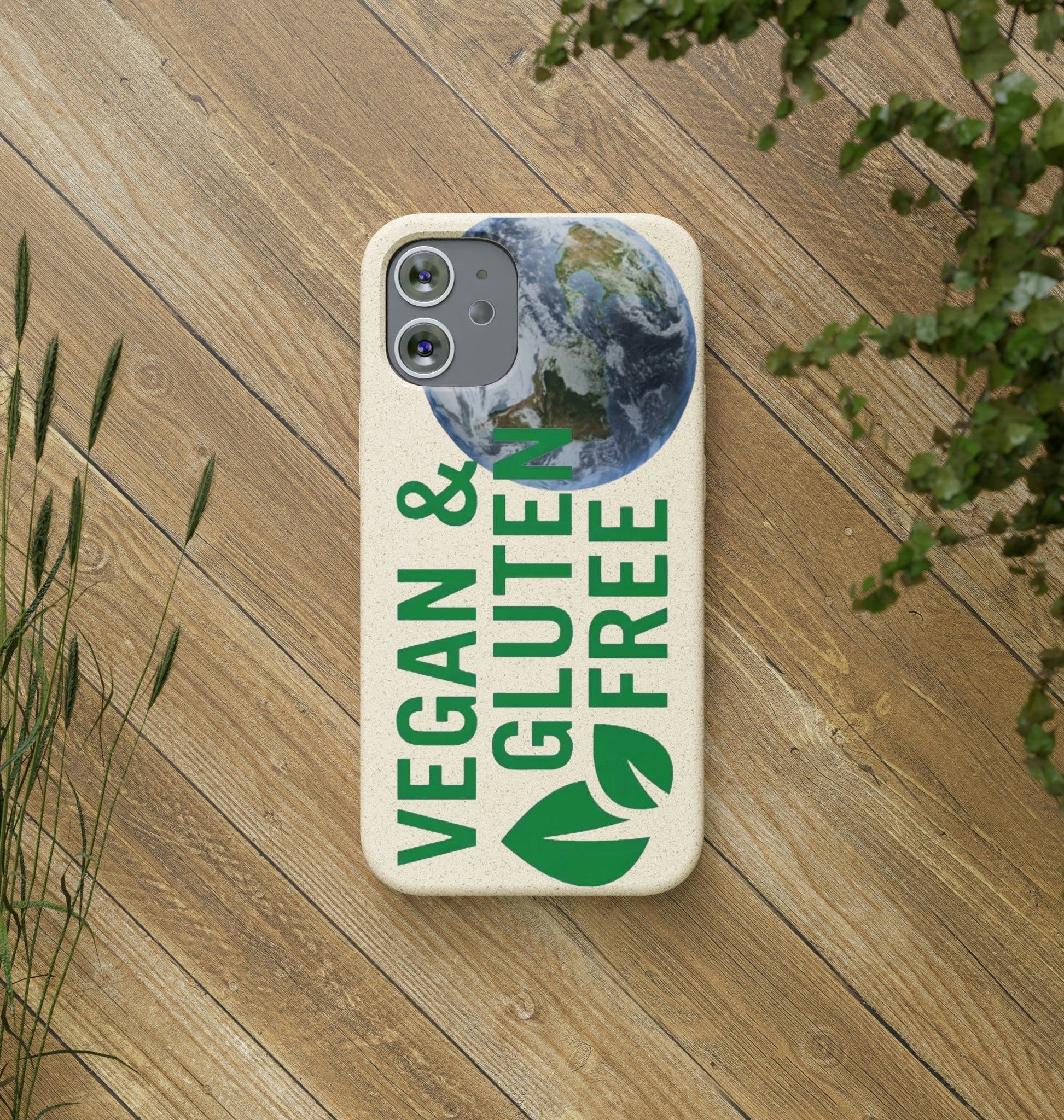 Vegas & Gluten Free - Biodegradable Case-Biodegradeable iPhone Case Earth Friendly Android Phone Case-Best Phone Case Brands-Best Phone Case Brands-PhoneCaseBoss.com