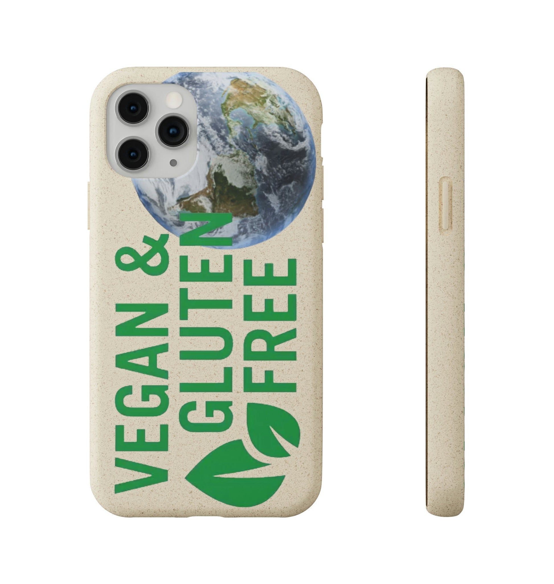 Vegas & Gluten Free - Biodegradable Case-Biodegradeable iPhone Case Earth Friendly Android Phone Case-Best Phone Case Brands-iPhone 11 Pro with gift packaging-Best Phone Case Brands-PhoneCaseBoss.com