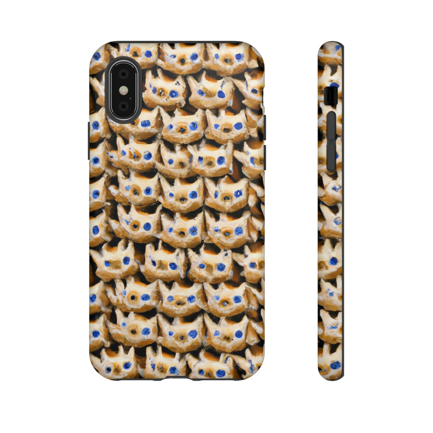 Phone Case-WATCH CATS | Tough-iPhone XS-Matte-PhoneCaseBoss-Phone-Best-Phone-Cases