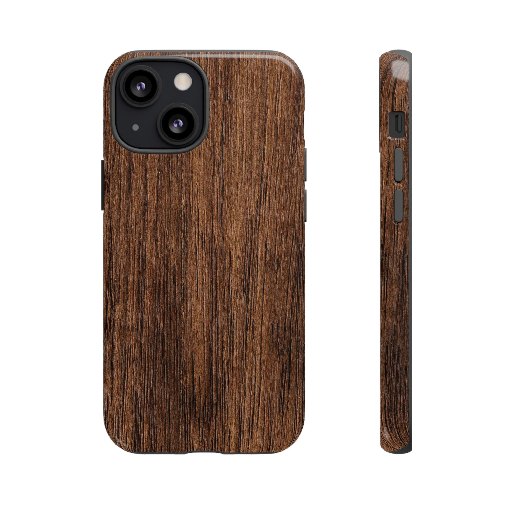 Phone Case-WOOD | Tough-iPhone 13 Mini-Glossy-PhoneCaseBoss-Phone-Best-Phone-Cases