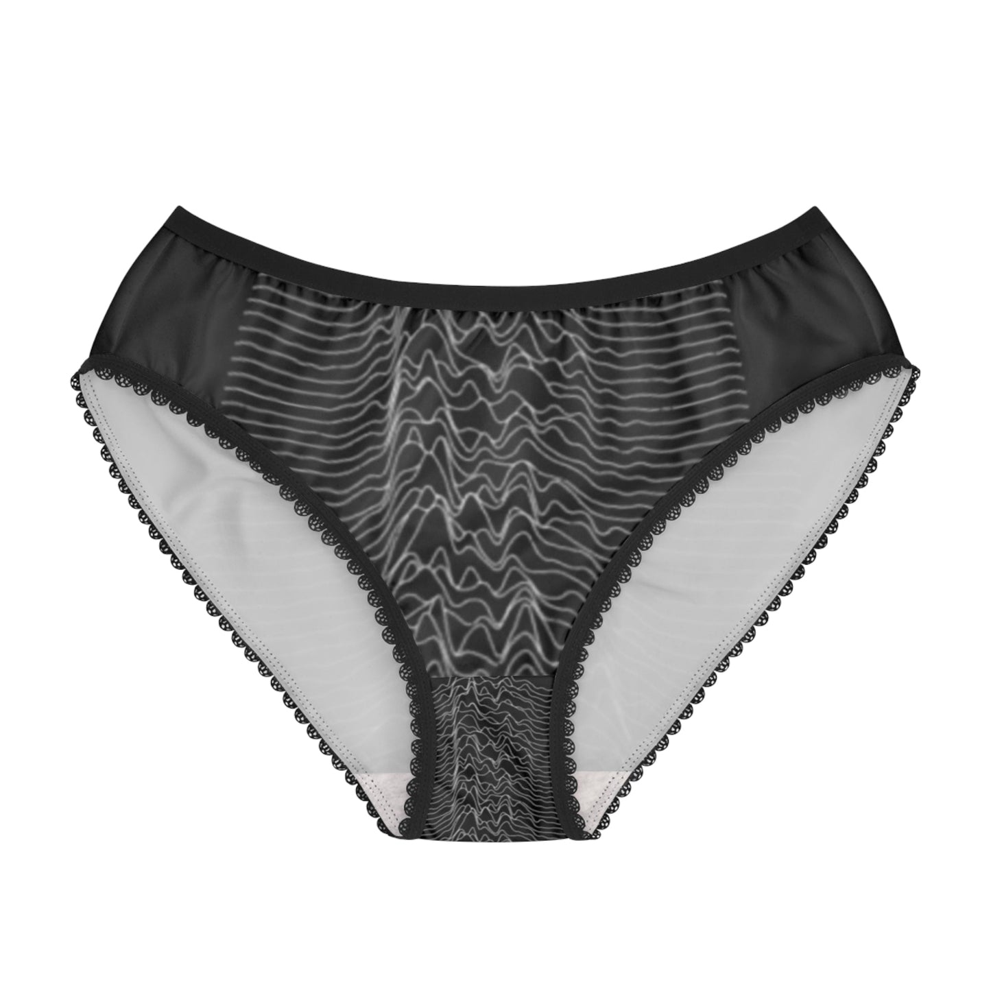 Women's Joy Division Briefs - Unknown Pleasures underwear - PROBABLE LONG DELAYS