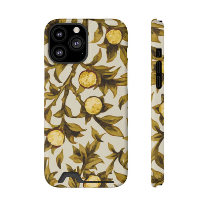  Best Phone Case Brands - Phone Case - YELLOW FLORAL  |  Pocket - PhoneCaseBoss