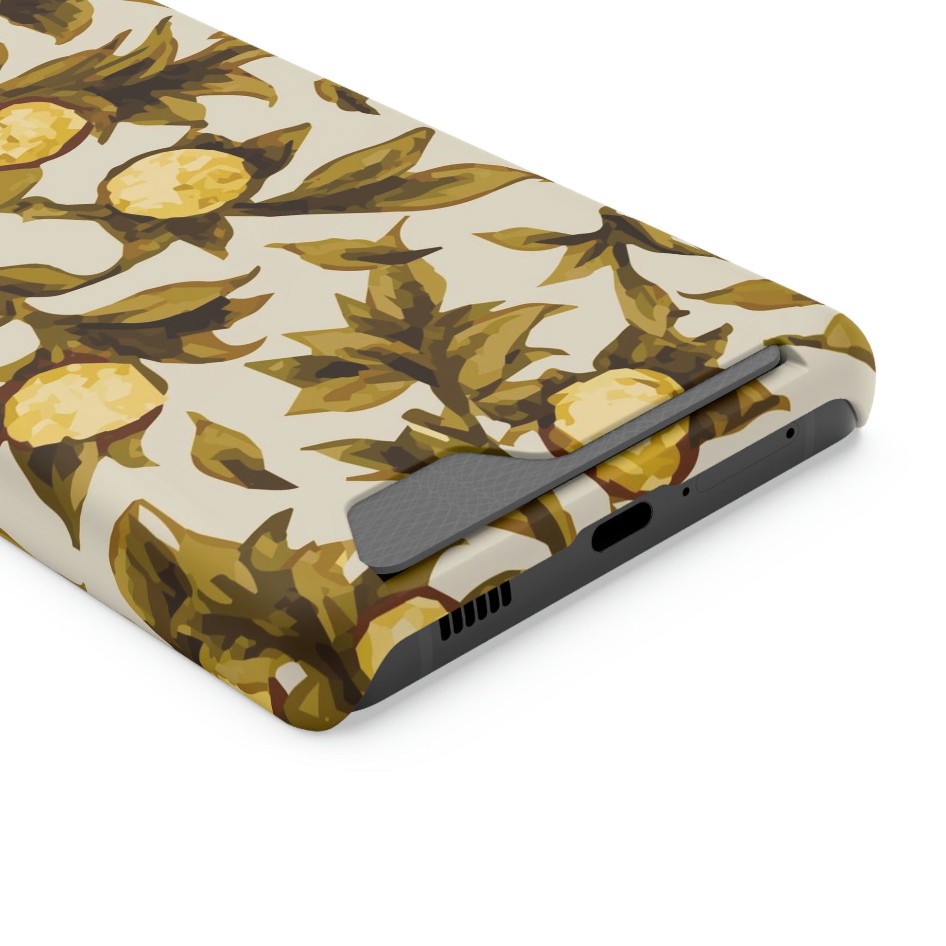  Best Phone Case Brands - Phone Case - YELLOW FLORAL  |  Pocket - PhoneCaseBoss