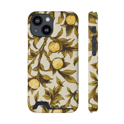  Best Phone Case Brands - Phone Case - YELLOW FLORAL  |  Pocket - PhoneCaseBoss