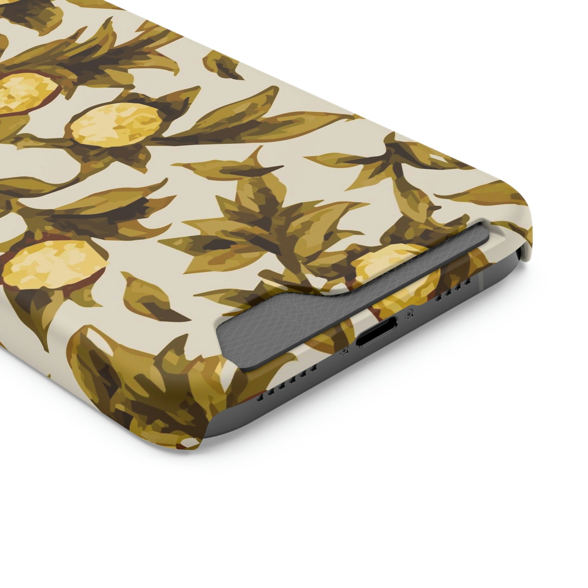  Best Phone Case Brands - Phone Case - YELLOW FLORAL  |  Pocket - PhoneCaseBoss