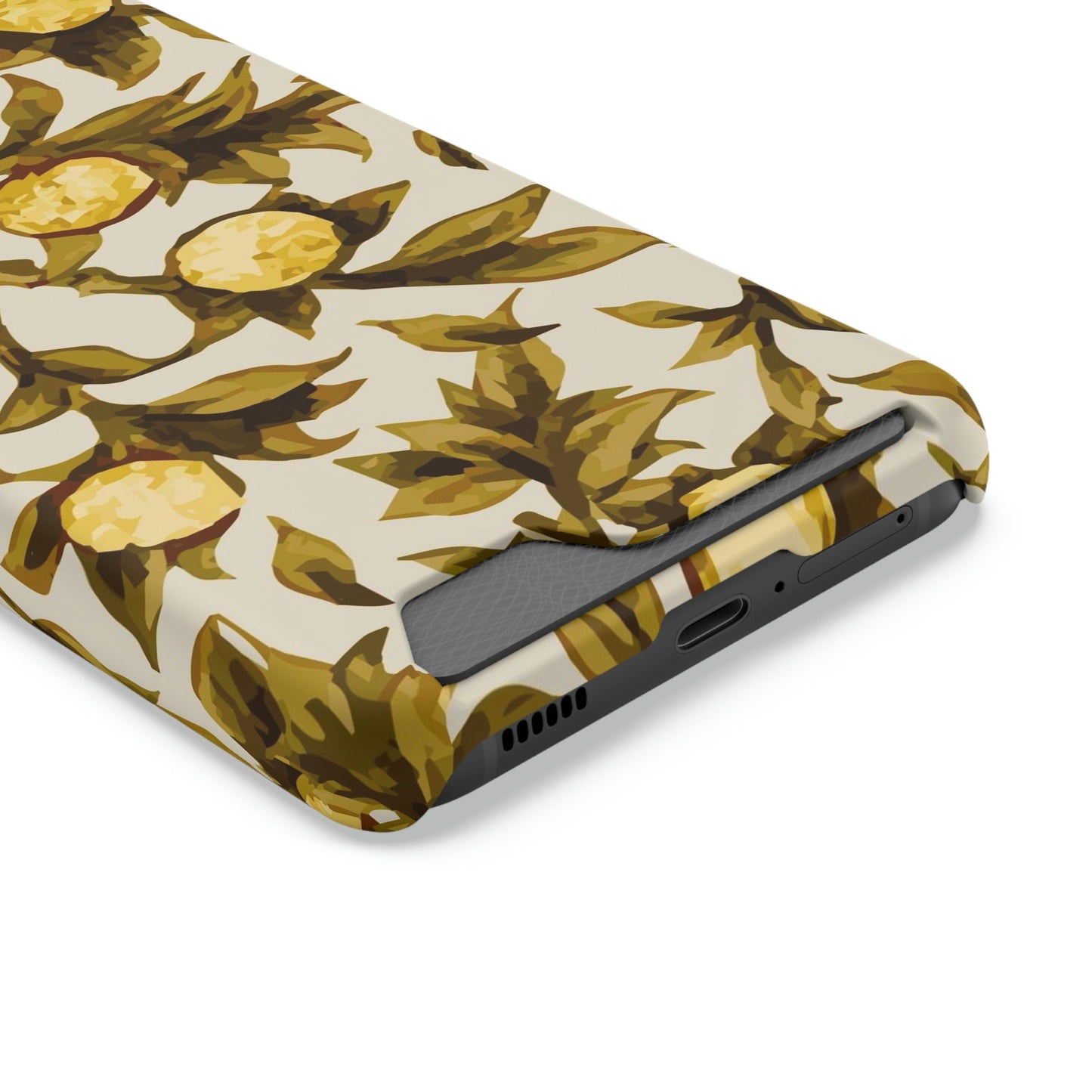  Best Phone Case Brands - Phone Case - YELLOW FLORAL  |  Pocket - PhoneCaseBoss